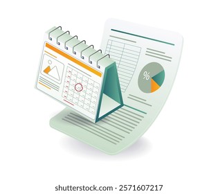 Monthly business data analysis report