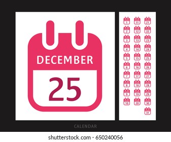 monthly calendar icon