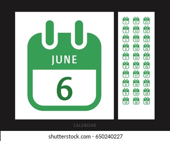 monthly calendar icon