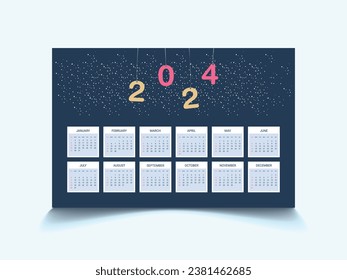 Monthly day planner calendar vector template