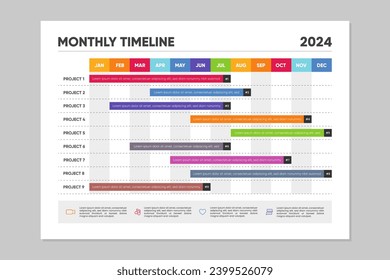 Monthly Planner Journal Organizer Template for Business, School Education or University