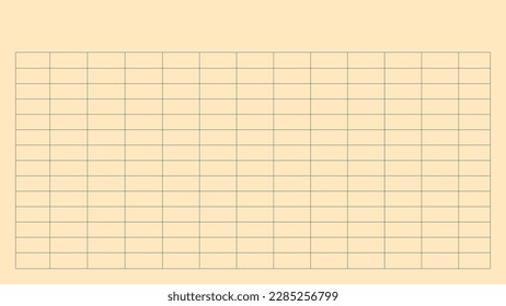 Monthly planner in simple line style.
