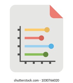 
Monthly stats graph for business annual report 
