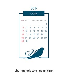 Months and dates shown on a calendar whilst turning the pages