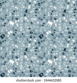Montreal creative pattern. Digital design for print, fabric, fashion or presentation.