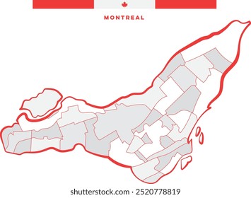 Montreal Districts - Canada (Quebec)