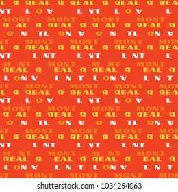 Montreal seamless pattern. Autentic artistic design for background.