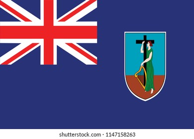 Montserrat Flag Icon