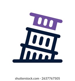 monument duotone icon. Sleek and modern vector icon for websites, mobile apps, marketing materials, and corporate design. Fully scalable and ready to use.