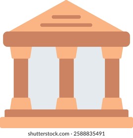 Monument Flat Illustration Vector Design