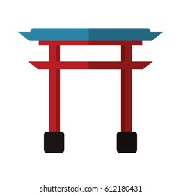 monument gate traditional japanese