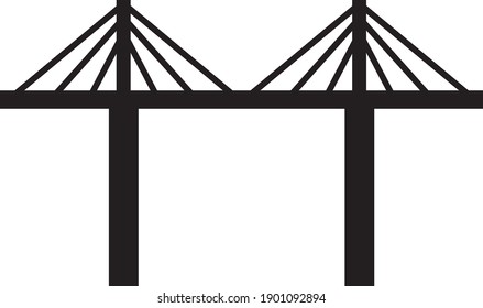 símbolo de signo vectorial aislado de ilustración de icono de monumento