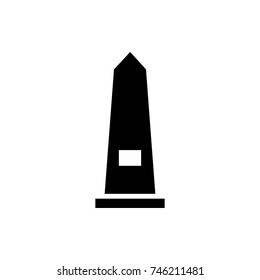 Monument Icon Illustration Isolated Vector Sign Symbol