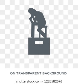 Monument icon. Trendy flat vector Monument icon on transparent background from Architecture and Travel collection. 