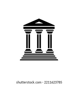 monument icon vector design templates