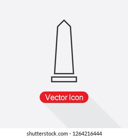 Monument Icon Vector Illustration Eps10