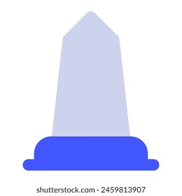 Monument icon for web, app, infographic