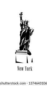 monument in new york, statue of liberty