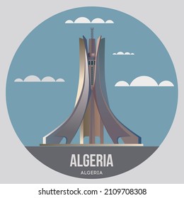 Monument symbol of the Algerian capital