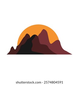 monument valley desert vector design,arizona,cactus icon,mountain,mountains,valley,editable arizona logo design,symbol,design,illustration
