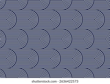 Monumental architecture seamless pattern, vector abstract background of reptile snake or fish skin, roof tiling endless geometric motif.