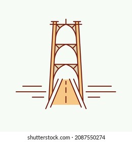 monuments Travel, journey concept. Famous monuments of world countries. Vector illustration detailed skyline. Travel and tourism background. Vector background. Line art style Travel background.