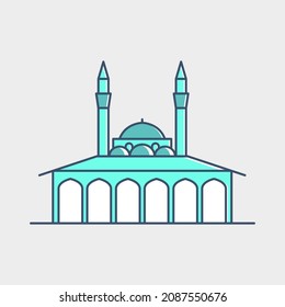 monuments Travel, journey concept. Famous monuments of world countries. Vector illustration detailed skyline. Travel and tourism background. Vector background. Line art style Travel background.