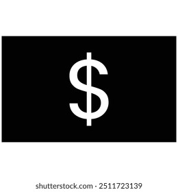Mony icon, dollar sign icon.