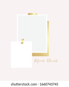 Mood Board Blank Template 339