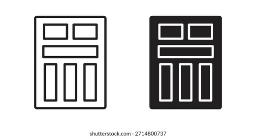 Paquete de iconos de placa de sentimiento. Elemento de diseño de icono de Vector plano.