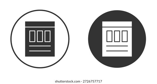 Símbolos simples de clipart da forma da silhueta do ícone da placa de humor