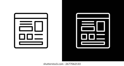 Stimmungsbild-Symbol. Einfache dünne Linie, Umrissvektoren