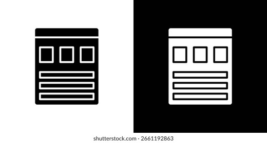 Símbolo del icono de la placa de sentimiento. Diseño simple y plano para Web y App móvil