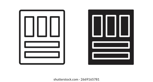 Icono de la placa de sentimiento. Ilustración vectorial. Ilustración vectorial aislada. Ilustración EPS.