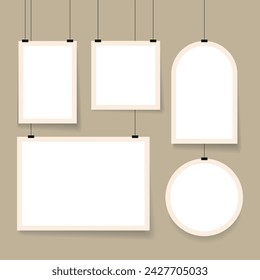 Mood board paper sticker set