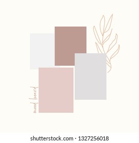 Mood Board Template 207