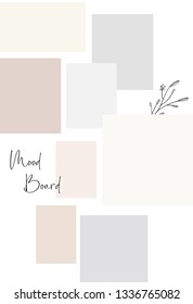 Mood Board Template 258
