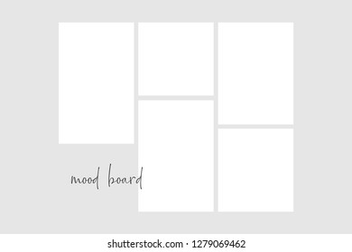 Mood Board template 