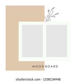 Mood Board Template 