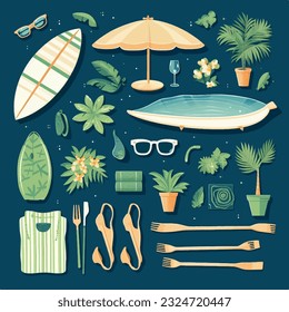  mood board vector, mood board, vector illustration, background