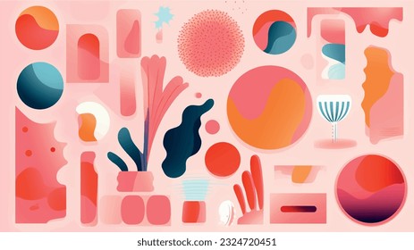  vector de tabla de humor, tabla de humor, ilustración vectorial, fondo