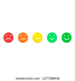 Mood choice. vector illustration