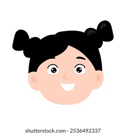 mood expression girl element stock face design