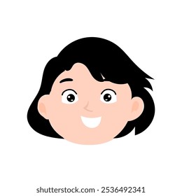 mood expression girl element stock face design