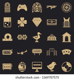 Mood icons set. Simple set of 25 mood vector icons for web for any design