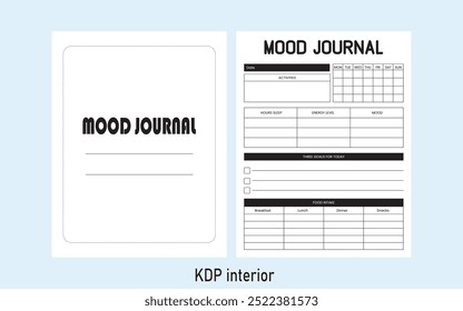 Mood Journal Kdp Interior Template