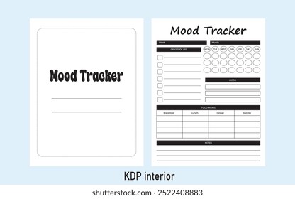 Mood Tracker Kdp Interior Template