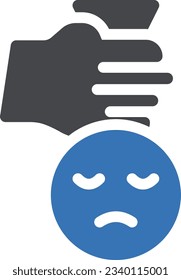 imagen de humor Vector en un fondo transparente.Símbolos de calidad premium.Icono vector glifos para concepto y diseño gráfico. 
