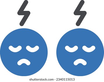 mood Vector illustration on a transparent background.Premium quality symmbols.Glyphs vector icon for concept and graphic design. 

