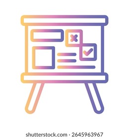 Moodboard Color gradient illustration vector icon which can easily modify or edit 